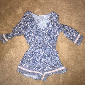 Urban Outfitters Floral Romper